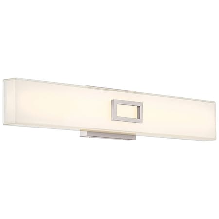 Access Lighting Restore, LED Vanity, Brushed Steel Finish, Opal Glass 62612LEDD-BS/OPL